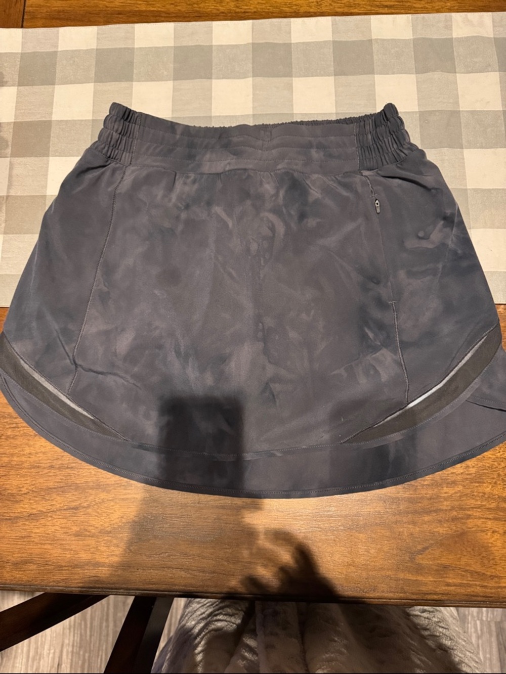 Athletic lululemon hotty hot high rise skirt with Reflective Trim